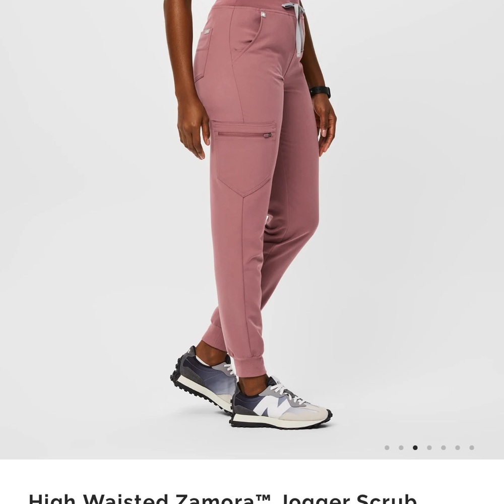 Figs mauve joggers small petite